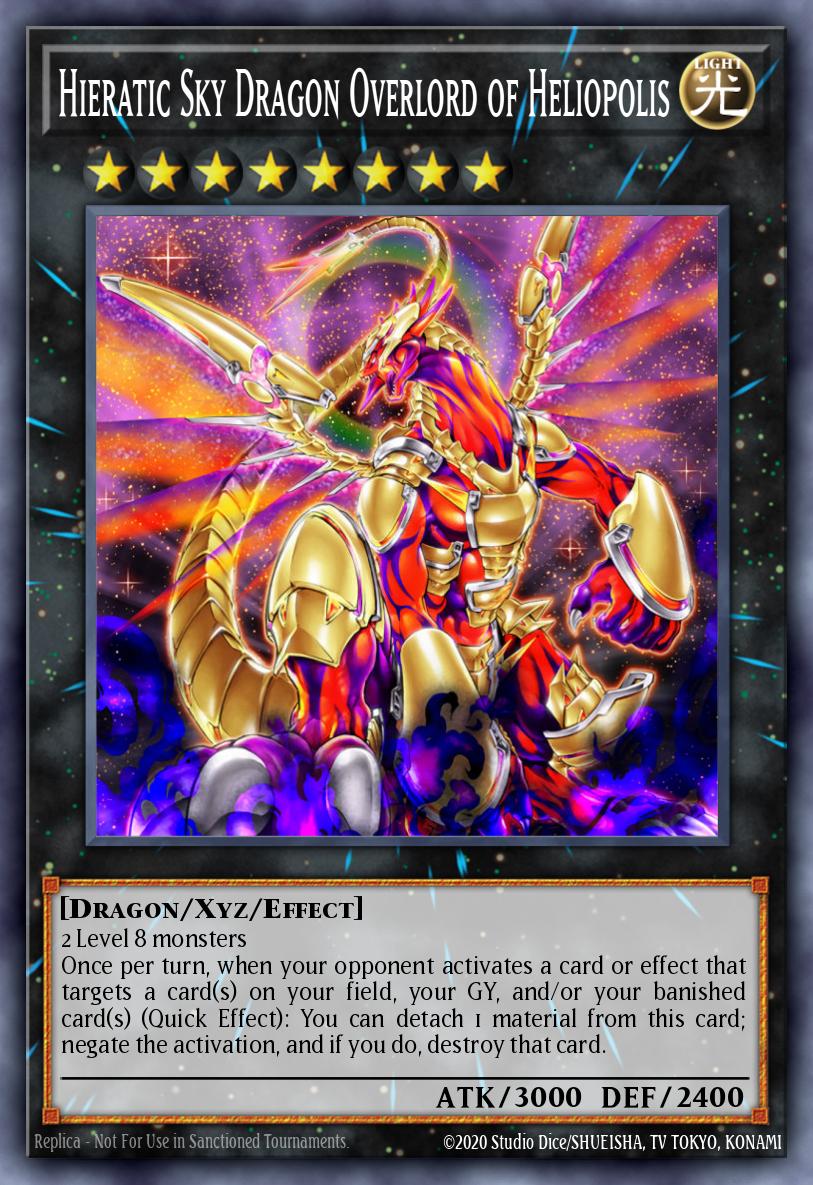 Hieratic Heavenly Dragon Overlord of Heliopolis